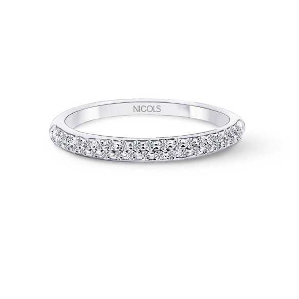 Alianza Diamantes Lilia 0.25 - Talla Brillante