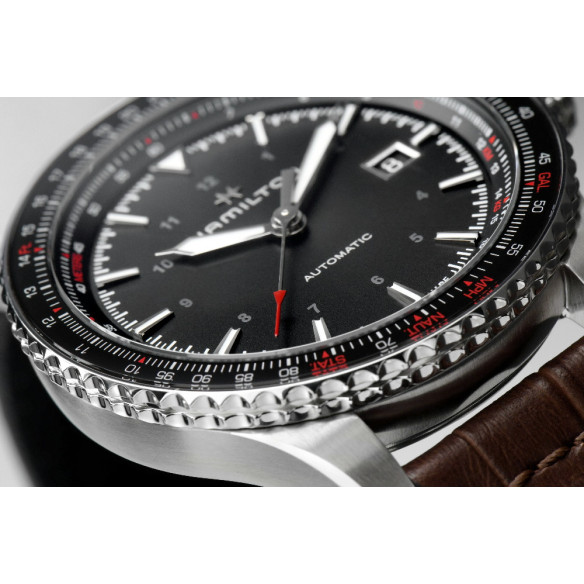 Hamilton Convertitore aeronautico kaki automatico - Khaki Aviation