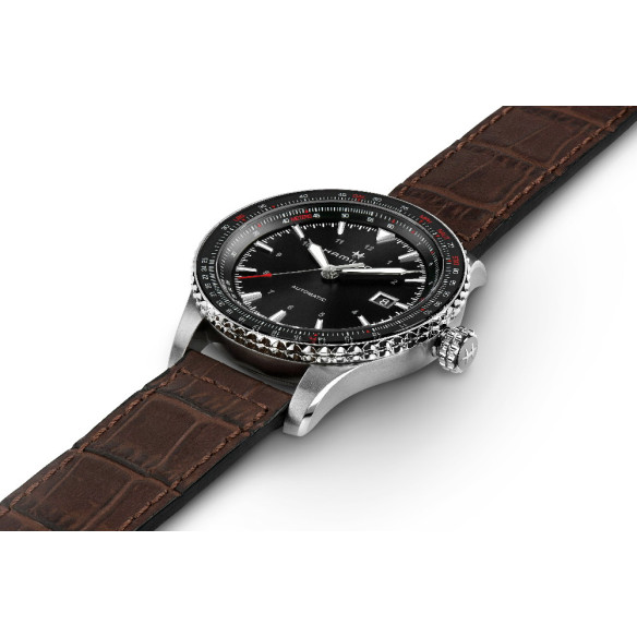 Hamilton Convertitore aeronautico kaki automatico - Khaki Aviation