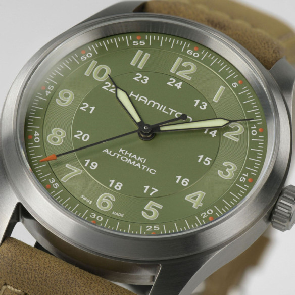 Hamilton Khaki Field Titanium Auto - Khaki Field