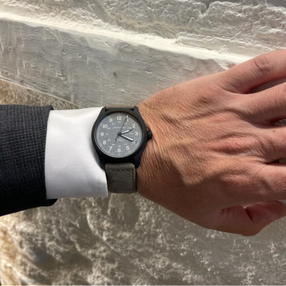 Hamilton Khaki Field Titanium Auto - Khaki Field