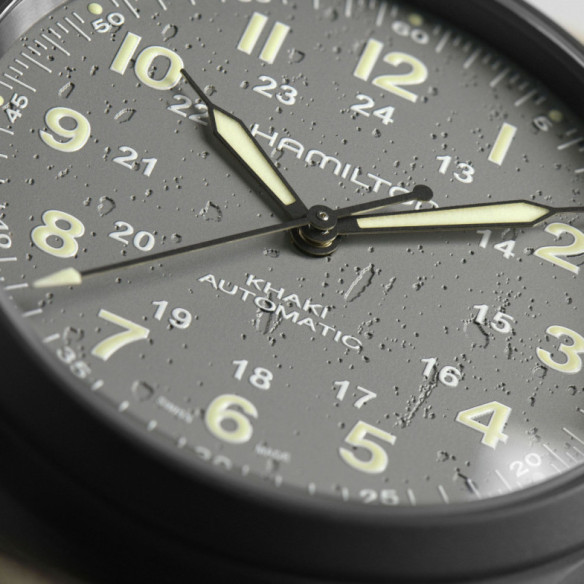 Hamilton Khaki Field Titanium Auto - Khaki Field