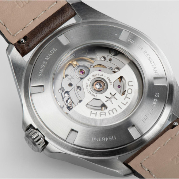 Hamilton Khaki Aviation Pilot Day Date Auto H64635140 - Khaki Aviation