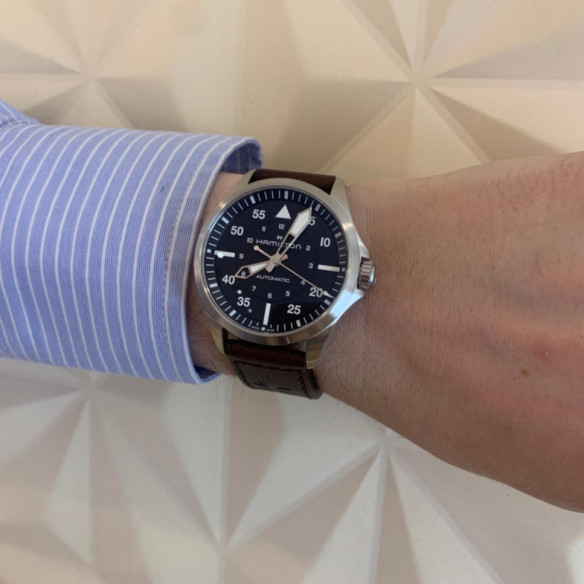 Hamilton Khaki Aviation Pilot Auto 39 mm - Khaki Aviation