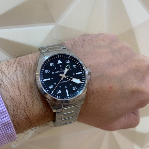 Hamilton Khaki Aviation Pilot Auto 39 mm - Khaki Aviation