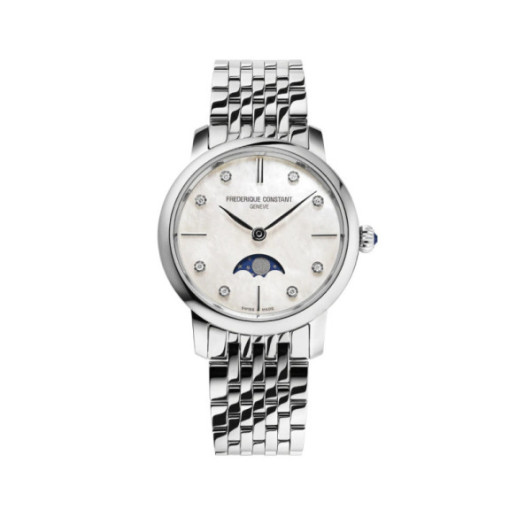 Frederique Constant Slimline Ladies Moonphase Quartz - Frederique Constant