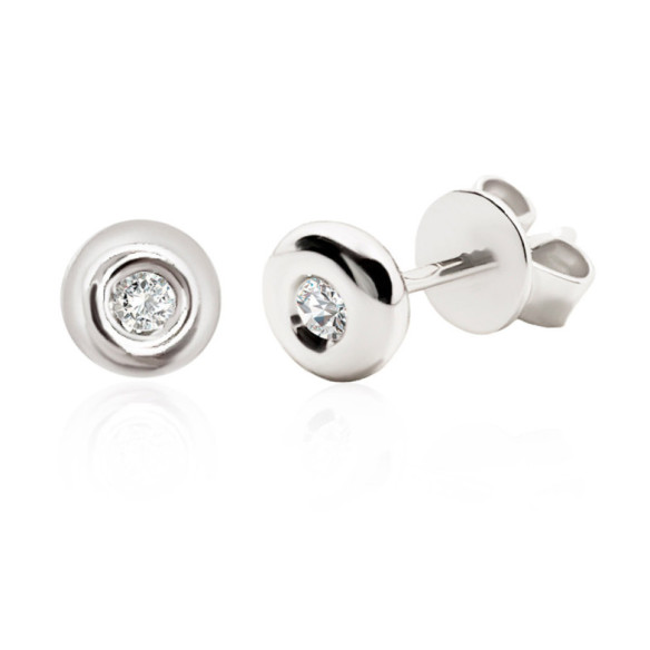 Brincos de diamante Dormilonas - sonolento