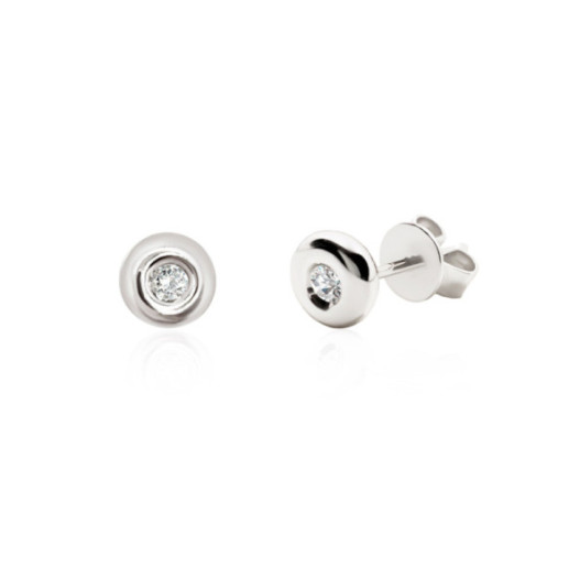 Diamant Ohrringe Dormilonas - verschlafenes