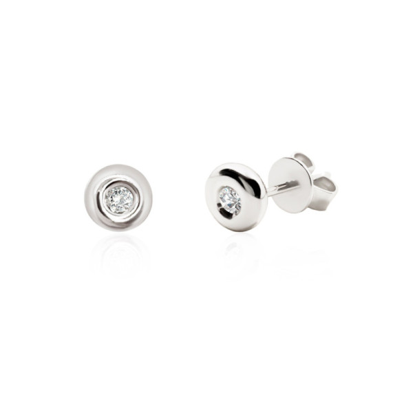 Diamond earrings dormilonas - sleepy