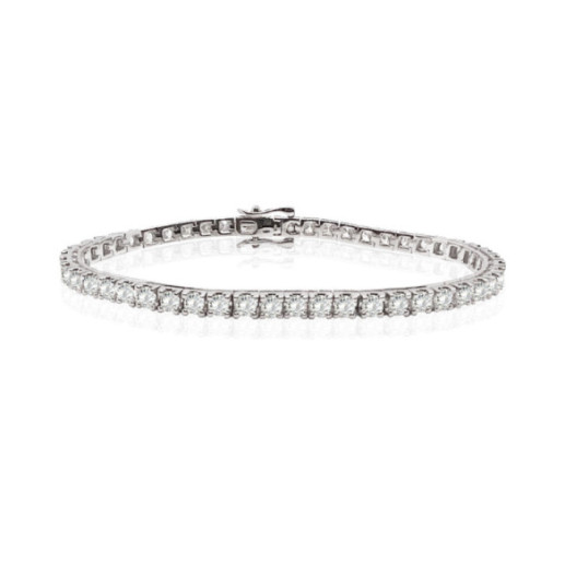 Diamond Bracelet RIVIERE SQUARE - Diamond bracelets