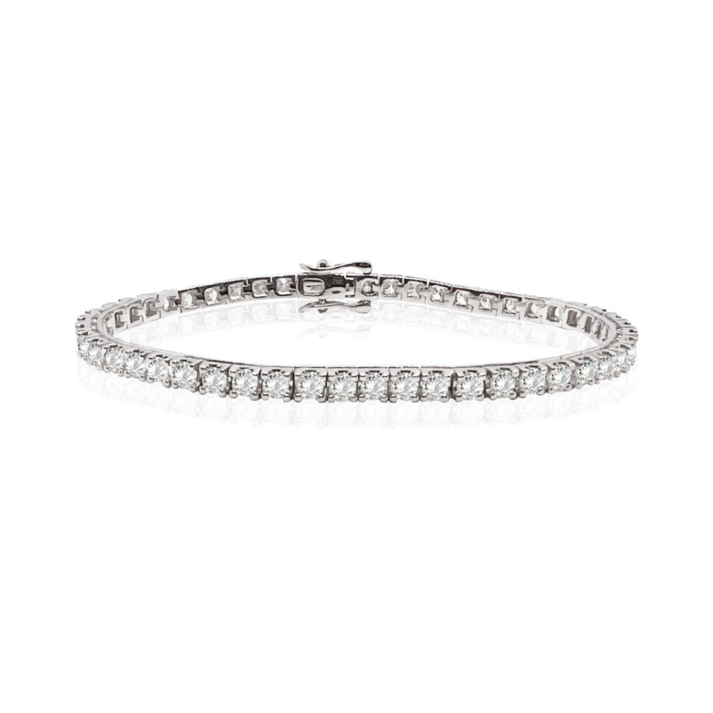 Diamond Bracelet RIVIERE SQUARE - Diamond bracelets