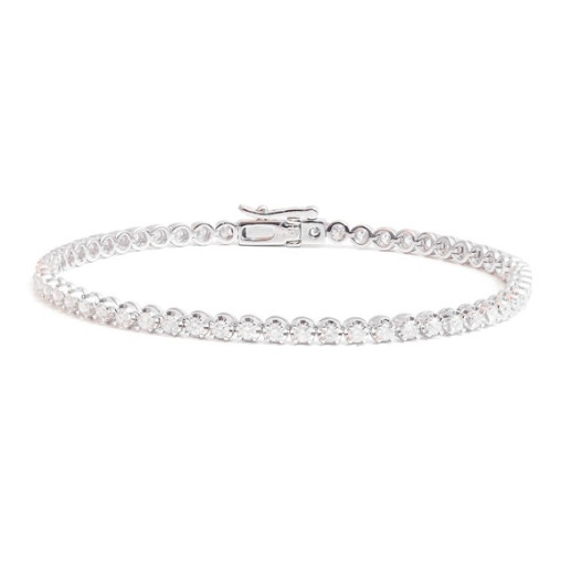 Riviere Garras Diamond Armband 3.00Ct. - Diamant-Armbänder