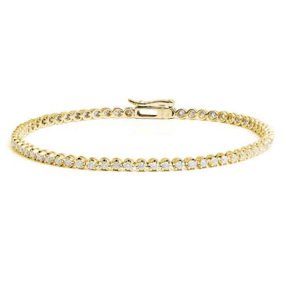 Pulsera Diamantes Riviere Garras 1.00Ct - ARMBäNDER