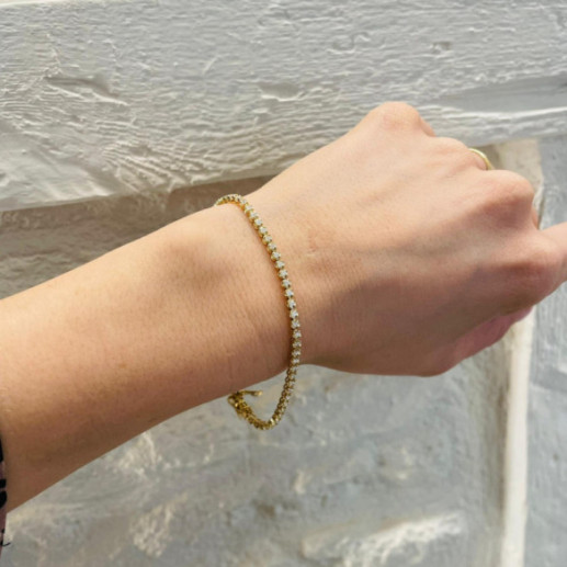 Pulsera Diamantes Riviere Garras 1.00Ct - ARMBäNDER 2