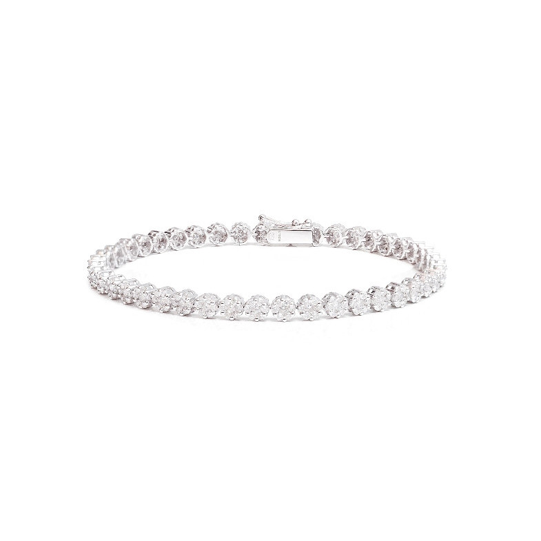 Diamond Bracelet RIVIERE ROSETON - Diamond bracelets