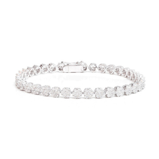 Riviere Roseton Diamond Armband - Diamant-Armbänder