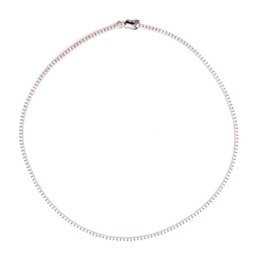 Collar Diamantes 6ct Riviere 43cm - Collares Riviére Diamantes
