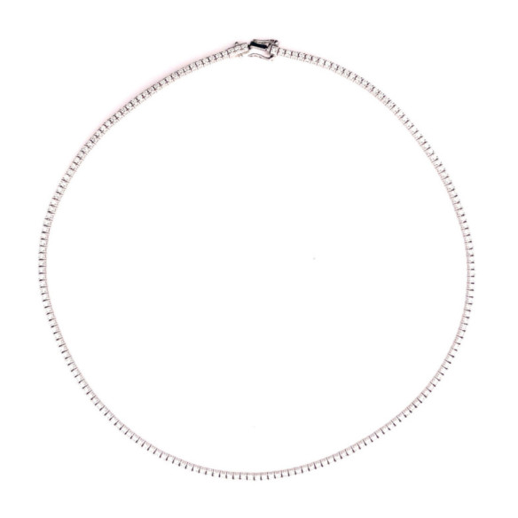 Collar Diamantes 6ct Riviere 43cm - Kragen Riviere Diamanten