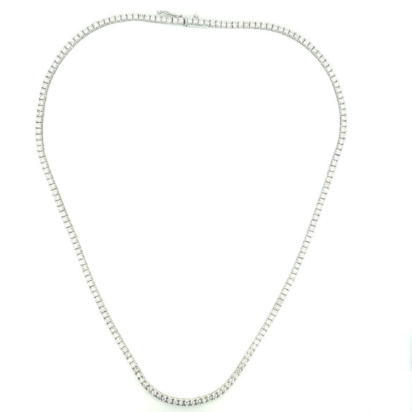 Collar Diamantes 6ct Riviere 43cm - Kragen Riviere Diamanten