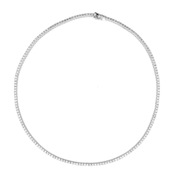 Collar Diamantes 9ct Riviere 43cm - Collari Riviere Diamonds