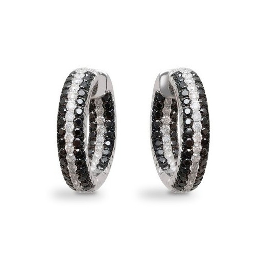 Schwarze Energie Ohrringe - Schmuck