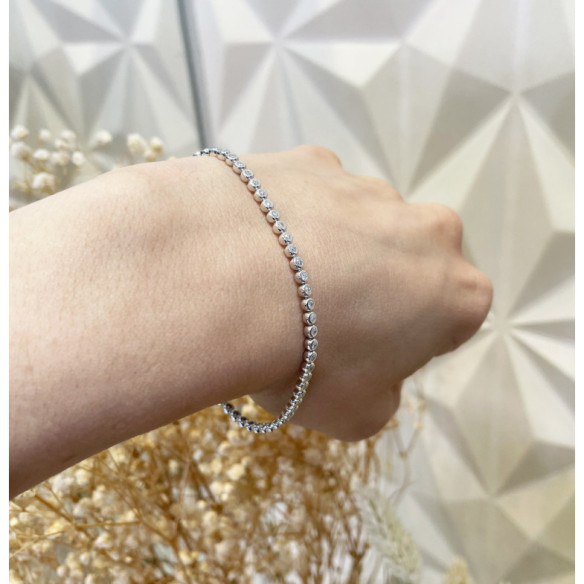Pulsera Diamantes Riviere Chaton 0.90Ct - Pulseras de Diamantes