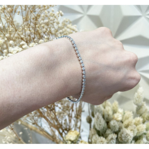 RIVIERE CHATON Diamond Bracelet 2.20Ct. - Diamond bracelets 2