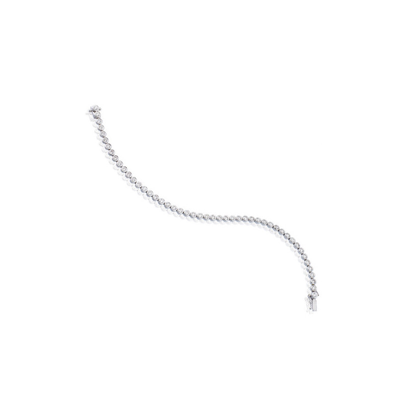 Pulsera Diamantes Riviere Chaton - Pulseras de Diamantes