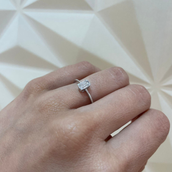 Anillo Solitario Minerva 0.22 - Anillos de Diamantes