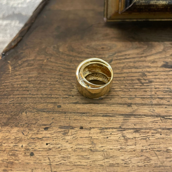 Anillo Oro Diamantes Tierra Ardiente - Brillant