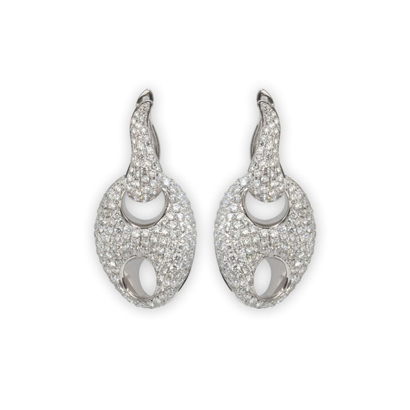 Calabrote-Diamant-Ohrringe - Hoher Schmuck