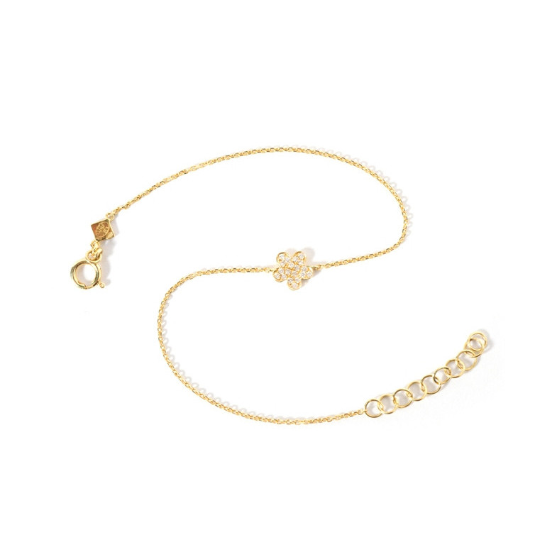 Bracciale con diamanti mini dettagli - Bracciali diamantati