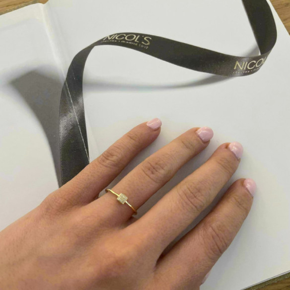 Anillo Mumite Diamantes - Bautismo y joyería de primera comunión