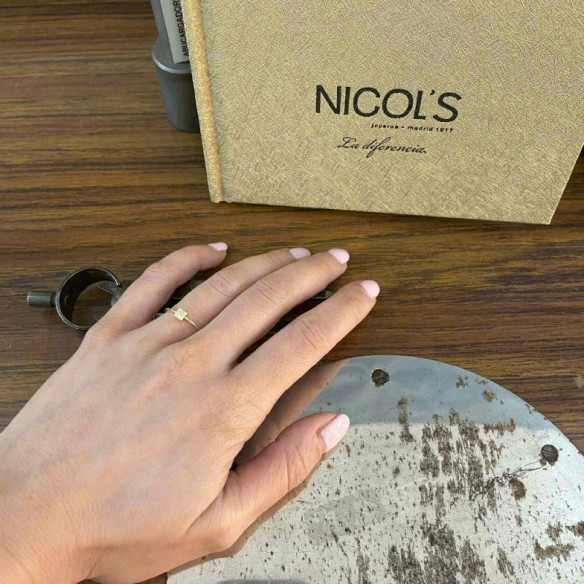 Anillo Mumite Diamantes - Bautismo y joyería de primera comunión