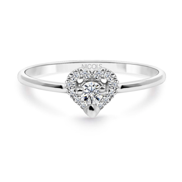 Anillo Oro Love Heart - Bagues de diamant