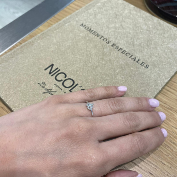 Anillo Oro Love Heart - Bagues de diamant