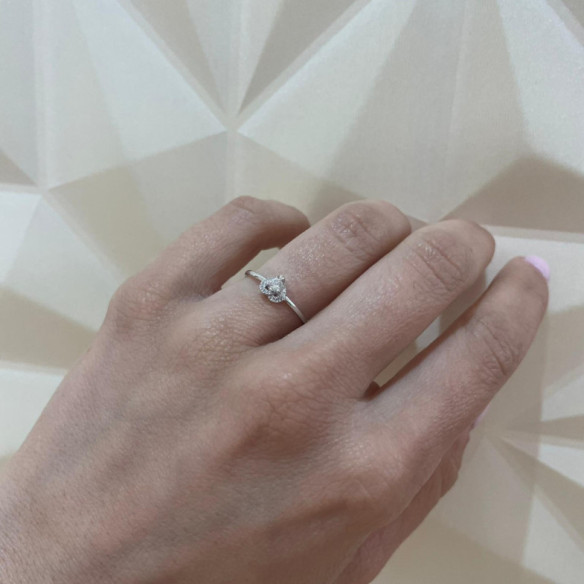 Anillo Oro Love Heart - Bagues de diamant