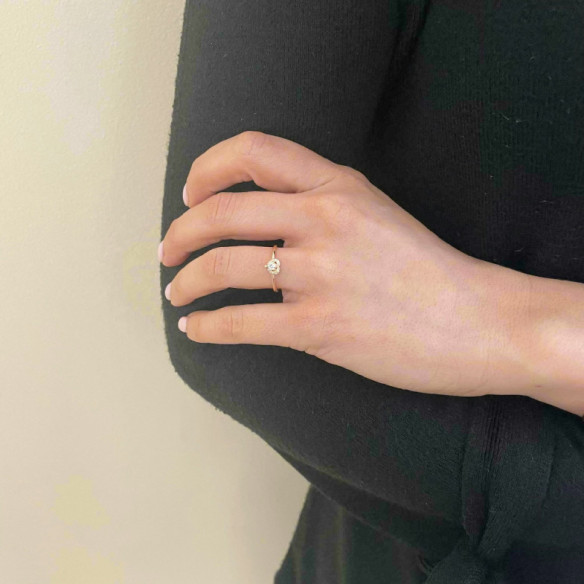 Anillo Oro Love Heart - Corte Corazón