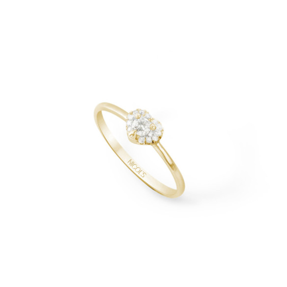 Anillo Oro Love Heart - Corte Corazón