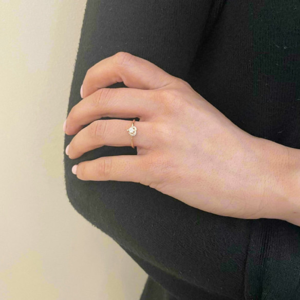 Oro anello amore cuore - Taglio del cuore