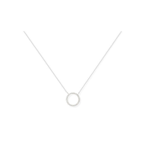 Gold necklace ARO MINI DETAILS - Diamond Necklaces