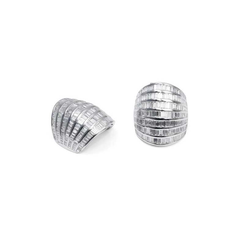 Diamant Ohrringe Diamant Baguette - Hoher Schmuck