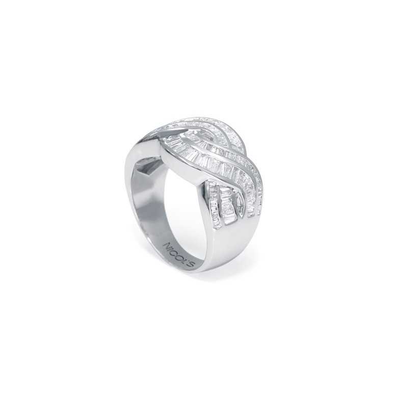 Baguette diamantata diamantata - design moderno