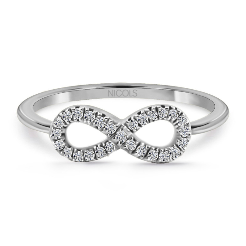 Anillo Oro Infinito Mini Details - ANILLOS