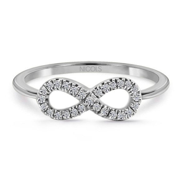 Anillo Oro Infinito Mini Details - ANILLOS