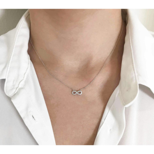 Collar Diamantes Mini Details Infinito - Collares de Diamantes 2