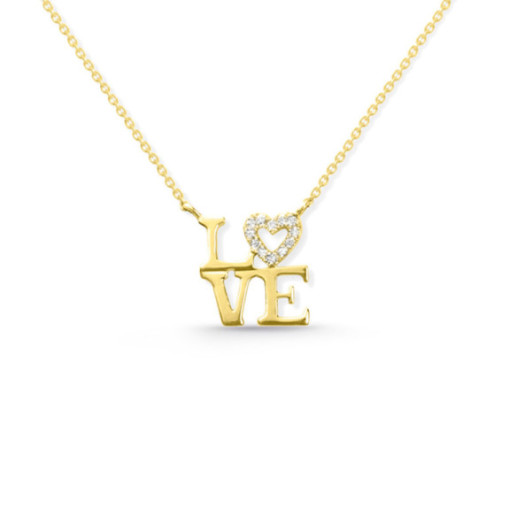 Collar Mini Details Love - Collares de Diamantes