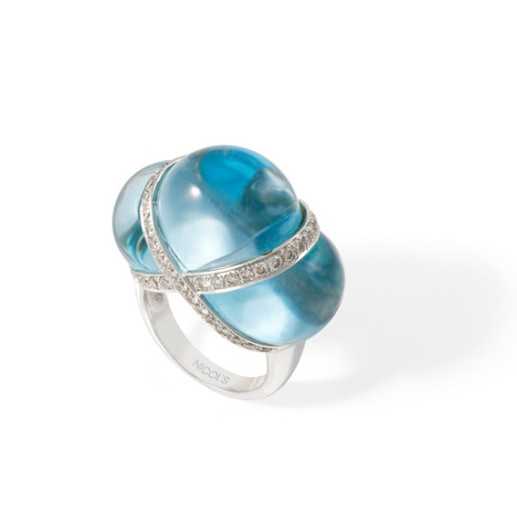 Ring Topaces Cocktail Globes - Ringe andere Edelsteine