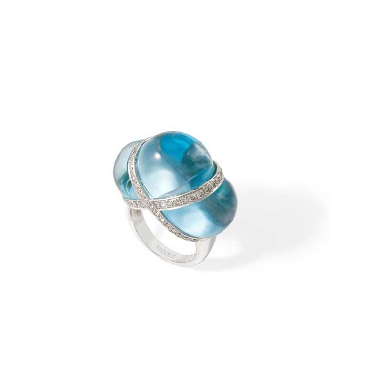 Ring Topaces Cocktail Globes - Bagues Autres pierres précieuses