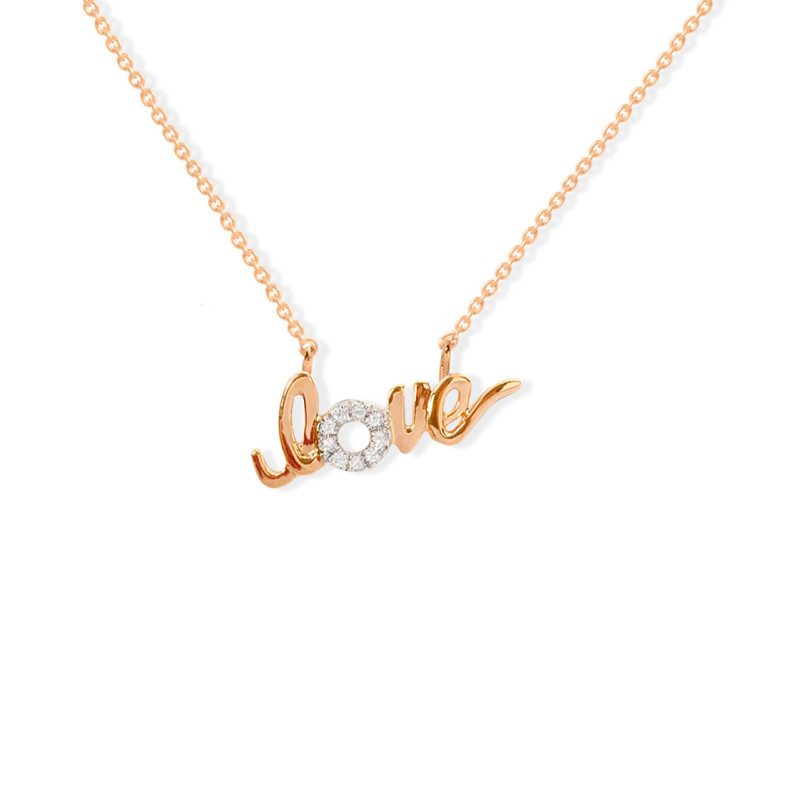 Collar Diamantes Love Mini Details - Collares de Diamantes